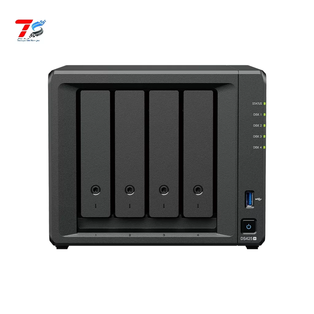 Thiết bị lưu trữ mạng Synology DS425+ 4-bay Plus series model